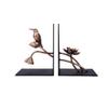 HIHELO Metal Bookends for Shelves and Bookcases view 1