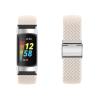 KARYOU Nylon Band for Fitbit Charge 5, Solo Loop Replacement Band, Adjustable Elastic Fabric Loop (H, Charge 5) view 1