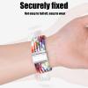KARYOU Nylon Band for Fitbit Charge 5, Solo Loop Replacement Band, Adjustable Elastic Fabric Loop (H, Charge 5) view 3