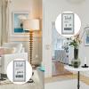Wash Away Your Worries Wall Light Switch Cover, Decorative Wall Plate for Home, 11.5 x 7 cm view 4