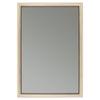 CLAMARO Emma Baroque Wall Mirror 30 x 70 cm, Champagne Gold, Solid Wood Frame view 1