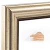 CLAMARO Emma Baroque Wall Mirror 30 x 70 cm, Champagne Gold, Solid Wood Frame view 4