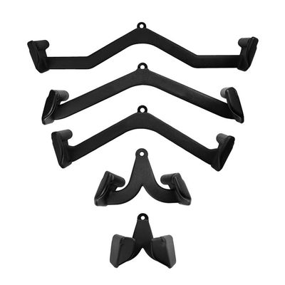 BIRLD V-Shape Row Handle Cable Attachment T-Bar for Back Training, Lat Pulldown Handle for Cable Machines, Triceps Handles for Strength Training (Size: Set)