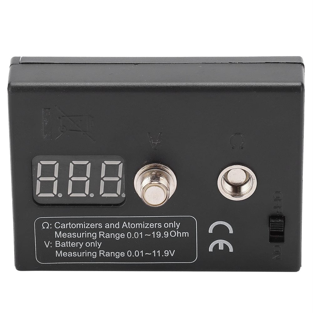 Digital Coil Resistance Tester, 0.01–20 Ω, 3 V