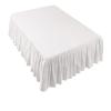Ruffled Bed Skirt for Bedroom (White, Size 1 view 3
