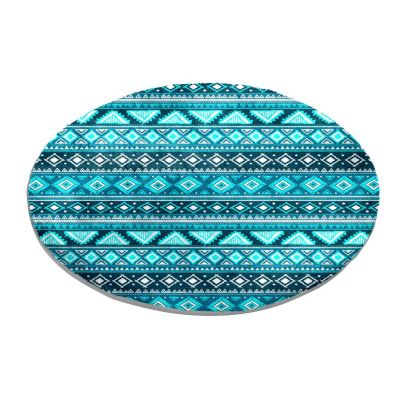 Bohemian Shading Round Area Rug for Bedroom, Living Room, Home Office & Playroom
