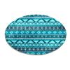 Bohemian Shading Round Area Rug for Bedroom, Living Room, Home Office & Playroom view 1