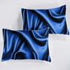 huitutu Blue Microfiber Bedding Set 200 x 220 cm with Hidden Zipper view 3