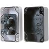 4-Terminal Push Button Switch Box, NO+NC, Red and Green view 3