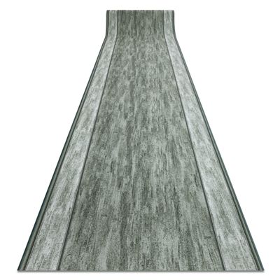 rugsx Rama Non-Slip Rug Runner – Modern Low-Pile Runner for Kitchen, Hallway & Living Room, Sold by the Meter, Green, 80 x 490 cm