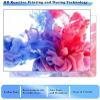 YURKO Polyester-Cotton Unicorn Duvet Cover Set, 155 x 220 cm, No-Iron Summer Bedding, with 2 Pillowcases, 80 x 80 cm view 4