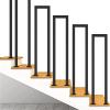Wrought-Iron Handrail for Indoor and Outdoor Stairs, 65 cm (2.1 ft) view 1