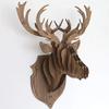 Retro MDF Reindeer Wall Decor, 48.5 × 65 cm view 1
