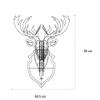 Retro MDF Reindeer Wall Decor, 48.5 × 65 cm view 4