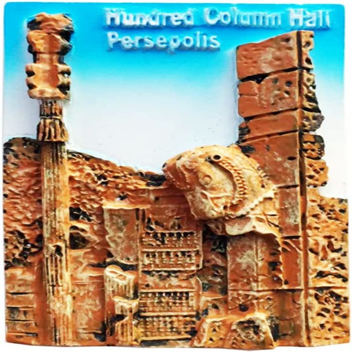 Hundred Columns Hall Persepolis Iran Refrigerator Magnet