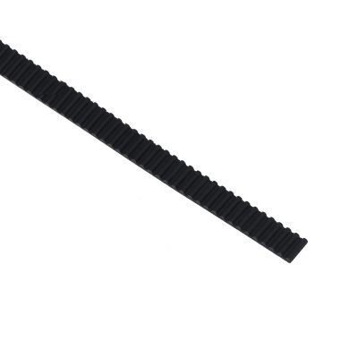 Pangocho Jinchao 5 m GT2 6 mm Open Timing Belt, PU with Fiberglass Core, Black, A Type
