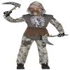 FIESTAS GUIRCA Ninja Costume, Skeleton Warrior, Halloween Costume for Children, Ages 3–4 view 1