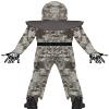 FIESTAS GUIRCA Ninja Costume, Skeleton Warrior, Halloween Costume for Children, Ages 3–4 view 2