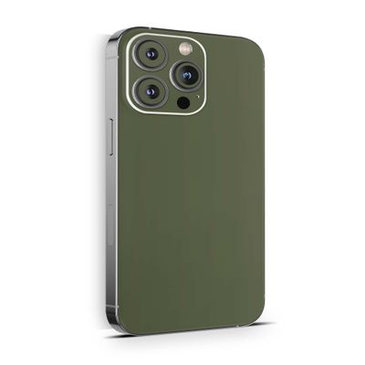 Skins4u Olive Solid State Skin Cover for iPhone 12 mini