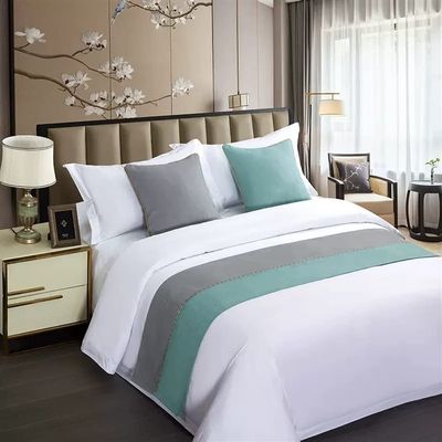 EVDEMO Bed Runner, Hotel Bedding, Simple Modern Bedspread, Decorative Bed Scarf, Foot Piece (Color: 3, Size: 50 x 180 cm, 1.2 m Bed)