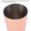 Stainless Steel Cocktail Shaker, French Style, 2-Piece Boston Martini Mixer, Weighted Metal Shaker Tins, Rose Gold view 4