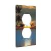 Beach Sunrise Duplex Outlet Wall Plate Cover view 2