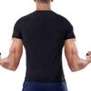 YILIN Sauna Sweat Vest for Men, Short-Sleeve Neoprene Workout Top, Black, 4XL view 2
