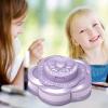 delr Makeup Learning Set for Kids - Cute Flower-Shaped Makeup Toys for Little Girls - Washable Makeup Toy Set for Travel and Christmas view 3