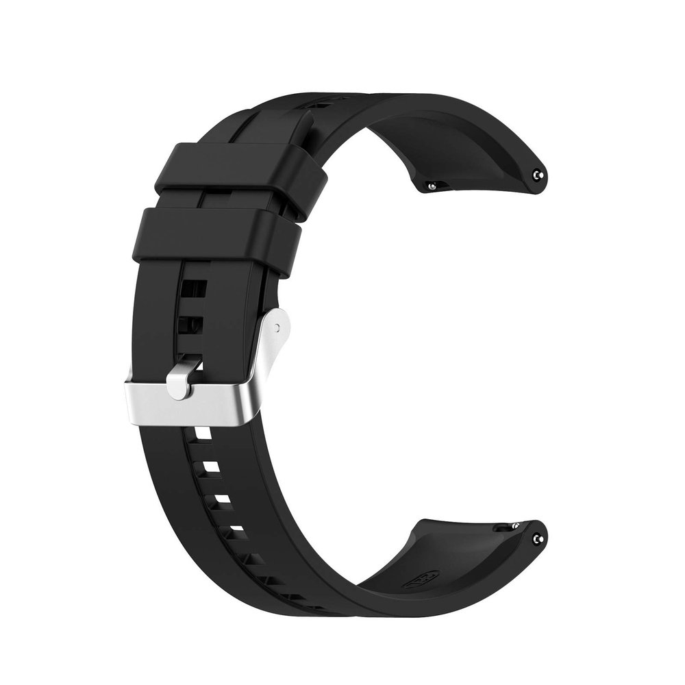 Compatible Silicone Sport Replacement Band for Amazfit GTR 2e / GTR 2, Black