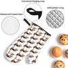 4-Piece German Shepherd Oven Mitt and Potholder Set, Non-Slip, Heat-Resistant view 4