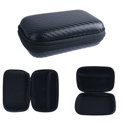 Wolfteeth Mini 4.7-Inch Odor-Free Vape Case Holder, Black Handheld Travel Bag (Empty Case Only)