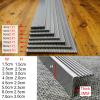 Anti-Slip Stainless Steel Stair Edge Profile, 8 cm (3 in) Wide view 4