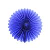 12-Piece Deep Blue Paper Fan Garland Set, 10 cm view 1