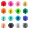 12-Piece Deep Blue Paper Fan Garland Set, 10 cm view 4