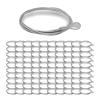Wire Rope 1.5 mm, 7x7, Single Loop, Galvanized Steel, 2000 mm, 100-Pack view 1
