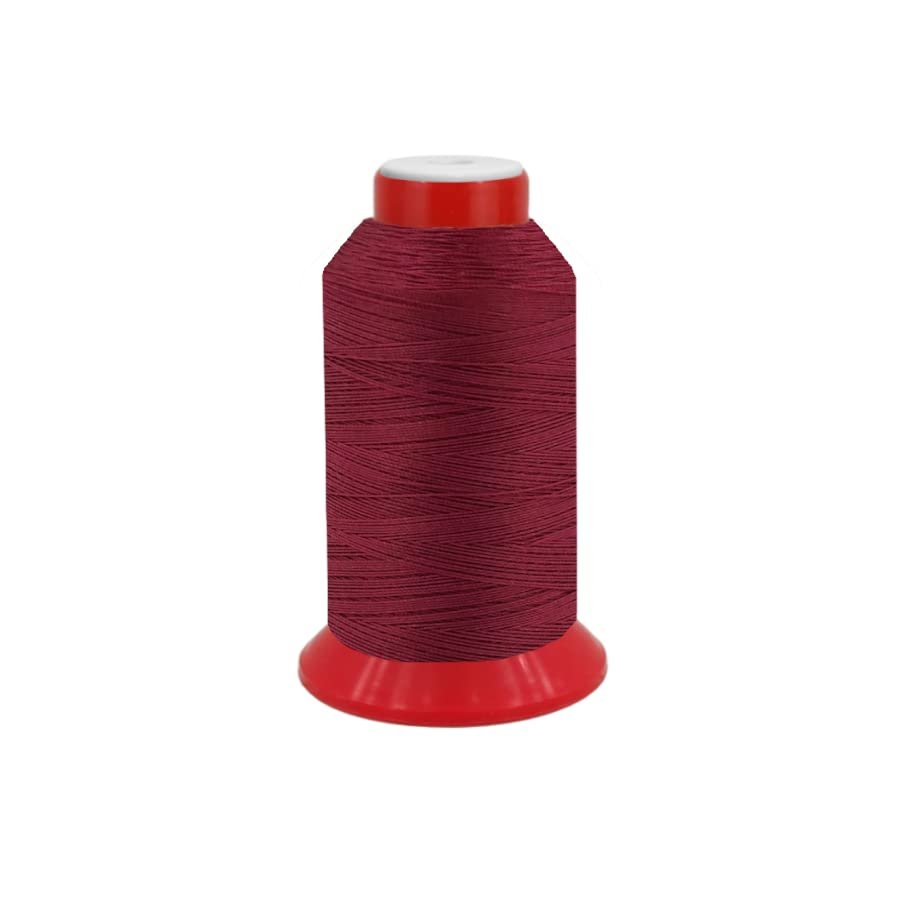 fuwi HT Leather Thread Size 20, Extra-Strong Upholstery & Jeans Thread, 500 m, 0035 Wine Red