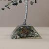 Gemstone Tree with Orgonite Base - 160 Stones - Moss Agate view 3