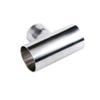 EVANEM 304 Stainless Steel Reducing T-Piece, Sanitary 3-Way Weld Fitting for Double-Sided Polished Tube Connector (Size: 45 x 25 x 45 mm) view 4