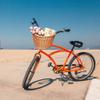 Front Wicker Basket for Bicycles, Handmade Woven Rattan Basket for Children view 2