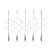 Fishing Hooks/Fishing 10-Set T-Shaped ... Fishing Set, Fly Line Set, Mouth Shrimp, Pike Lure, Sequins, Fish Skin, White Striped Perch Fishing Accessory view 1