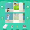 Magnetic Screen Door 300 x 210 cm, Insect Protection Mosquito Net Curtain, Foldable Balcony Door Screen, Full Magnetic Strips, Gray-White view 4