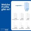REESE MDF Baseboards, Light Gray, Weimar Profile, 40 mm, 20-Pack / 46 Linear Meters view 4