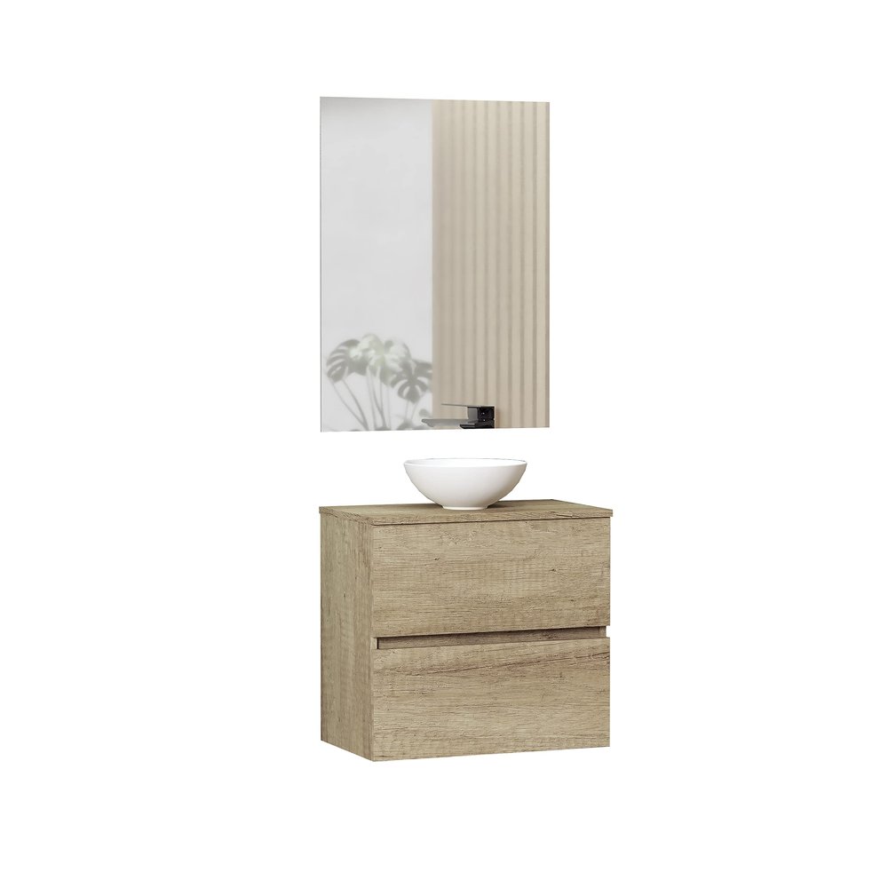 Baikal Ness, Melamine Wood, 16 mm, Natural, 60 cm