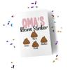 Kiddle-Design Grandma's Little Stinkers Funny Personalized Card with Name, 4 Stinkers view 3