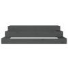 SHUJING Wooden Planter Box, Gray, Solid Pine, 107 x 107 x 27 cm view 4