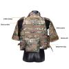 Youthful Flying Tactical Vest, Protective Combat Vest with MOLLE, One Size, Black view 3