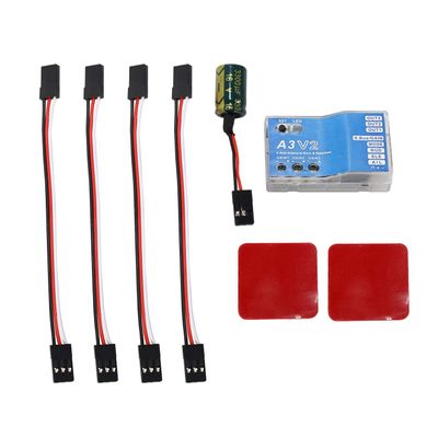 Wlauqueta A3 V2 Flight Controller Stabilizer for 4 RC Aircraft Types