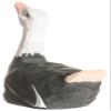 Wudimals 40610 Hand-Carved, Hand-Painted Wooden Goose, 7 x 6.5 cm view 2