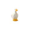 Wudimals 40610 Hand-Carved, Hand-Painted Wooden Goose, 7 x 6.5 cm view 3