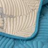 TUCVZVO Velvet Sofa Cover, Blue, 90 x 180 cm, 1 Piece view 3